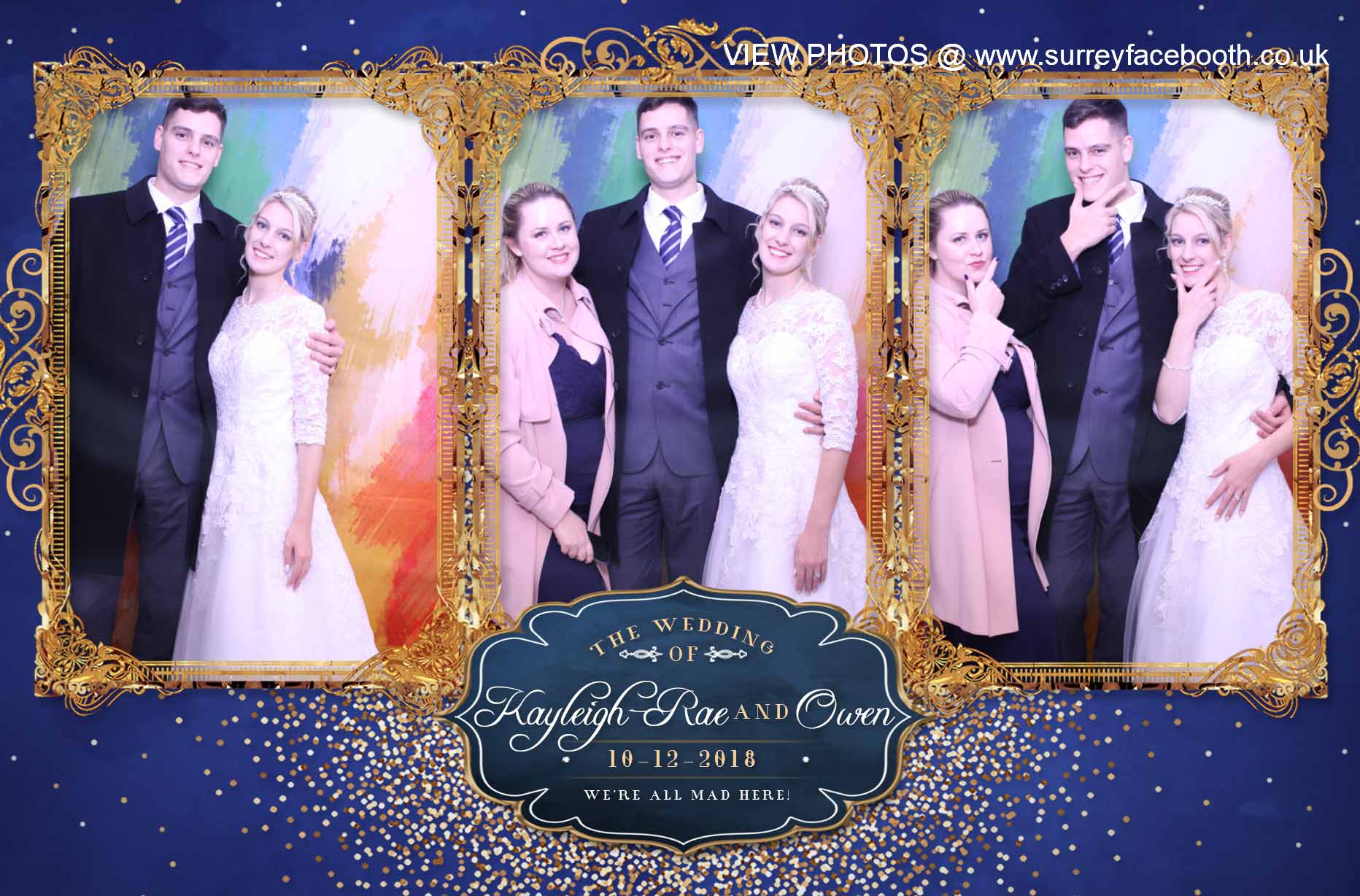 Kayleigh-Rae & Owen's Wedding | View more photos from the event at galleries.surreyfacebooth.co.uk/u/Surrey-FaceBooth/Kayleigh-Rae-Owens-Wedding